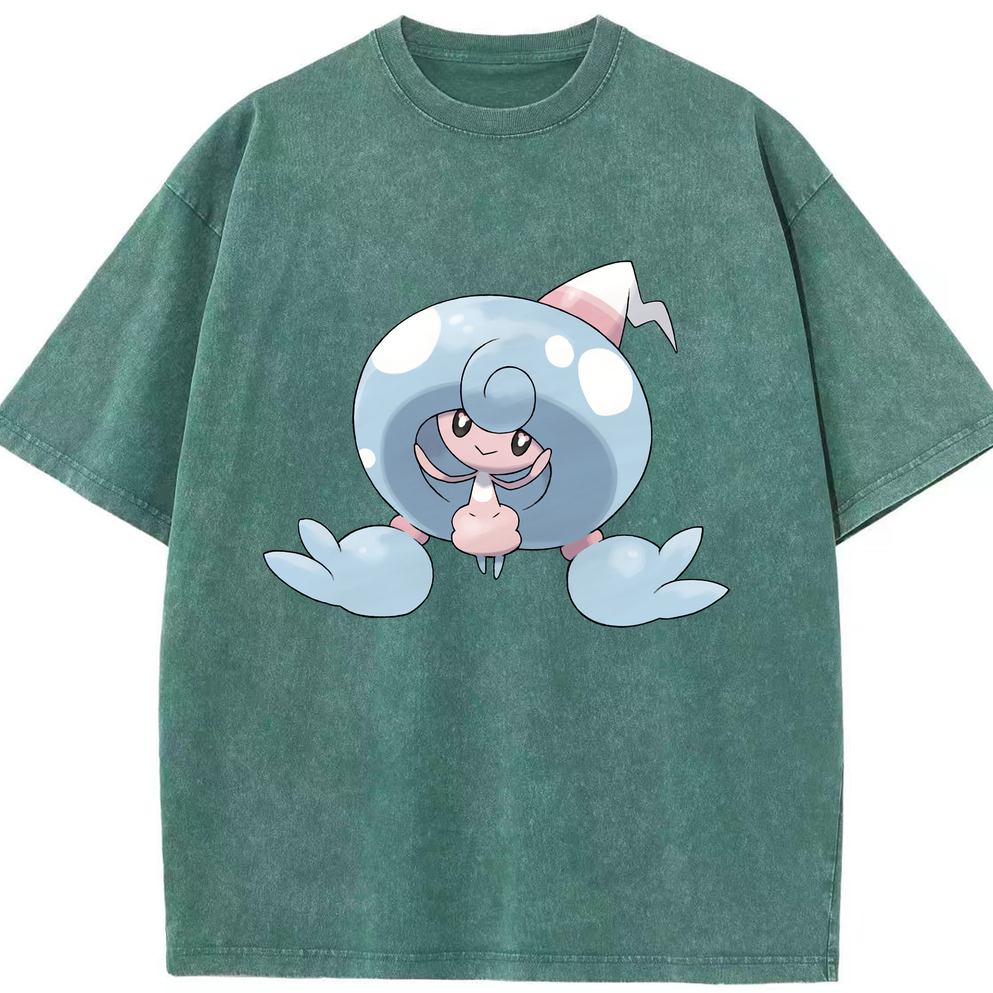 （画像用） ポケットモンスター Pokémon 綿100% ヴィンテージ風 半袖Tシャツ（フロントプリント）